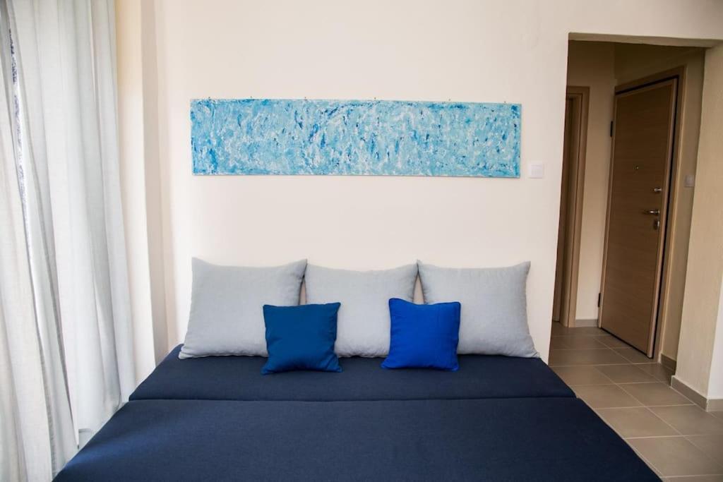 Blue Theros Apartments Paralia Dionysiou Esterno foto